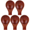thumbnail image 1 of Dish-5Pcs Japanese Style Wooden Soy Sauce Seasoning Dish Flavor Spices Plate Tableware Kitchen Tool, 1 of 7