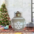thumbnail image 4 of yuksok Christmas Inflatable Ball 60cm Balloon Inflatable Hanging with Inflator Supplies Grey, 4 of 9