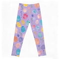 thumbnail image 5 of Girls' Easter Print Leggings Light Purple 9Y-10Y, 5 of 5