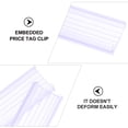 thumbnail image 3 of OULII Price Rack 20Set Transparent for Supermarket Shelves and Storage Organization, 3 of 8