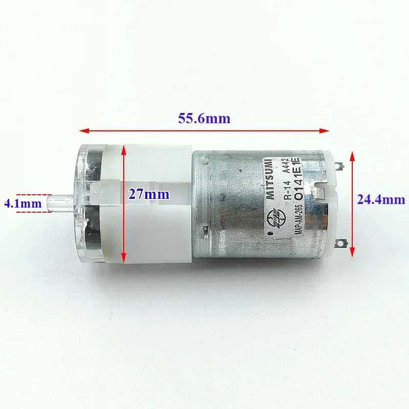 MITSUMI MAP-AM-265 Mini 370 Motor Air Pump Oxygen Inflator for DIY Aquarium Fish Tank Blood Pressure Monitoring DC 3V 5V 6V