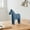 Blue61, variant on Iumwxz Modern Clean Style Wooden Horse Decoration for Home Decor, Living Room TV Cabinet or Tea Table, Handcrafted Wood with Matte Finish and Subtle Modeling