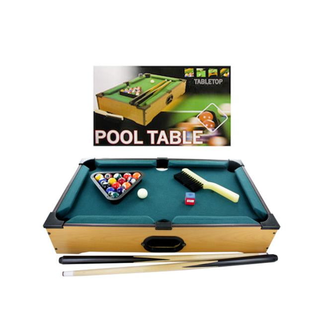 Tabletop pool table 22 pieces Pack of 2