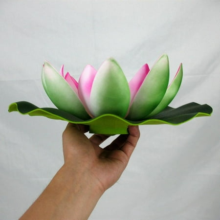 

Altssales Solar Lotus Lights LED For Lotus Pool Landscape Decorative Lights Light Gradient Garden Supplies
