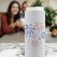 thumbnail image 5 of Memorial Day Cookout Favors Fireworks Light Blue 12-Pack Ultra Slim Can Thermocoolers, 5 of 8