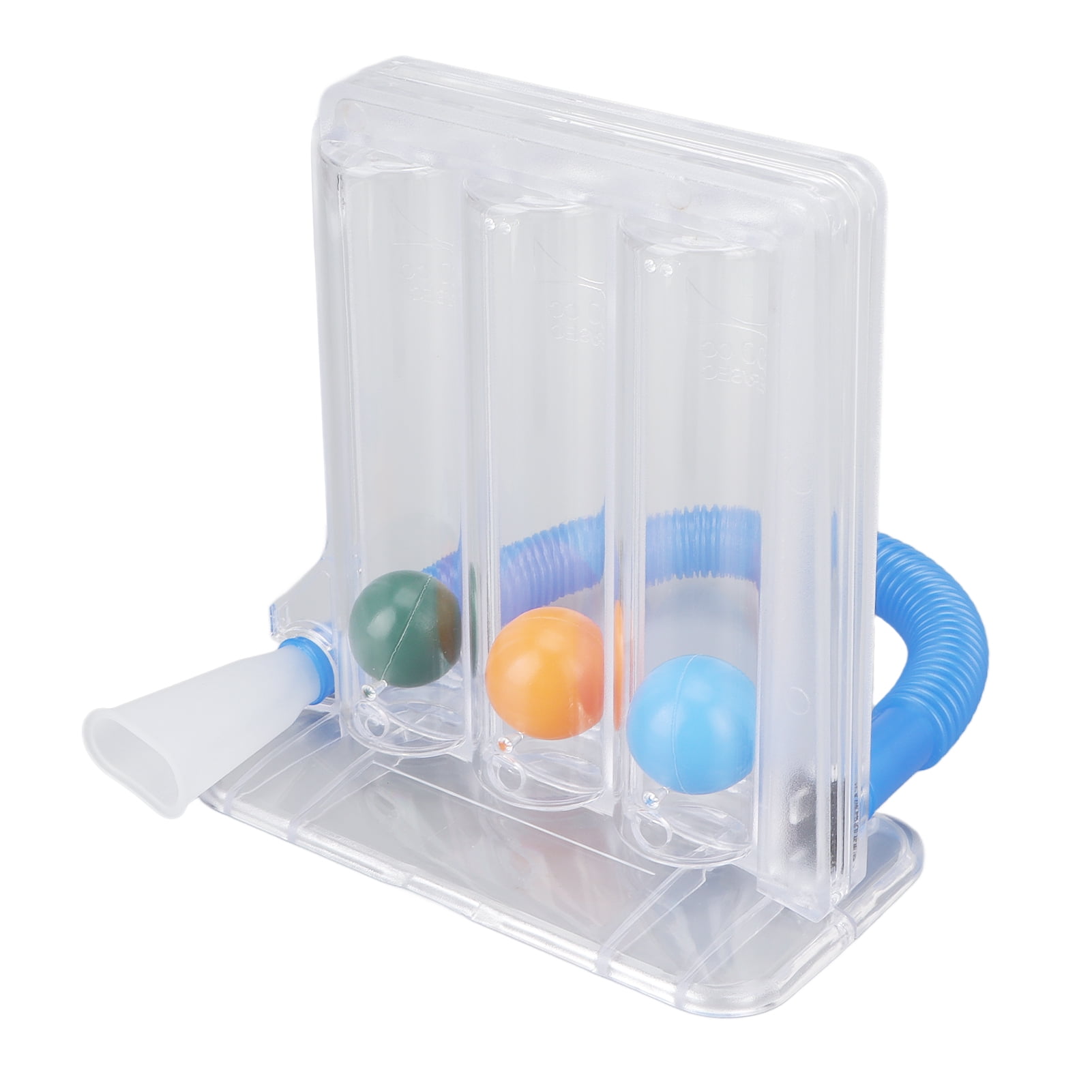 Deep Breathing Lung Exerciser, Breath Exercise Device 3 Balls Bend