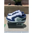thumbnail image 1 of Ni - ke Ni - ke Air Jordan 1 Low AJ1 Midnight Navy Men’s Size 8.5 553558-141, 1 of 5