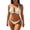 Beige, variant on Womens Bikini Swimsuits, Swimsuit Bikini, Two Piece Swimsuit for Women, Full Coverage Bikini, Women's Halter Bikini Set Triangle Top String Swimwear Two Piece Swimsuits Cheeky Bathing Suit, Beige L