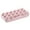 Pink, variant on TAROFISH Reusable Egg Carton with Lid 18-Cell Stackable Refrigerator Egg Storage Container Plastic Egg Tray for Kitchen Restaurant Camping 11.81 Inch,Grey
