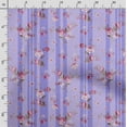 thumbnail image 3 of Soimoi Chinese Floral Print,Cotton Poplin, Sewing Fabric Sold by The Yard 42 Inch Wide,Sewing Craft Quilting/Quilt Making Fabric, Red, 3 of 5