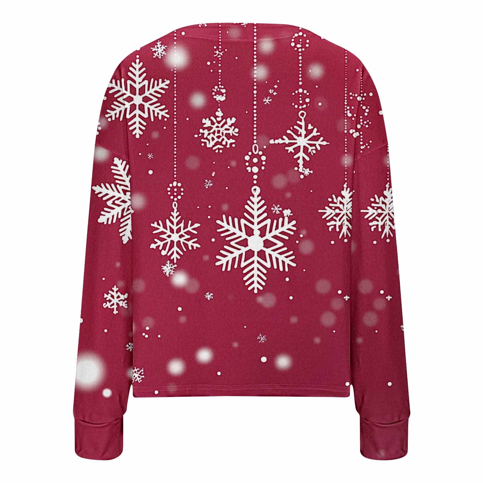 Cardigan Pull Motif Père Noël - Taille XL Rouge - Neuf Sans étiquettes