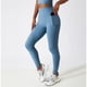 thumbnail image 3 of Leggings de cintura alta con bolsillos for mujer, pantalones de Yoga elásticos suaves, Leggings de entrenamiento informales a prueba de sentadillas, 3 of 6