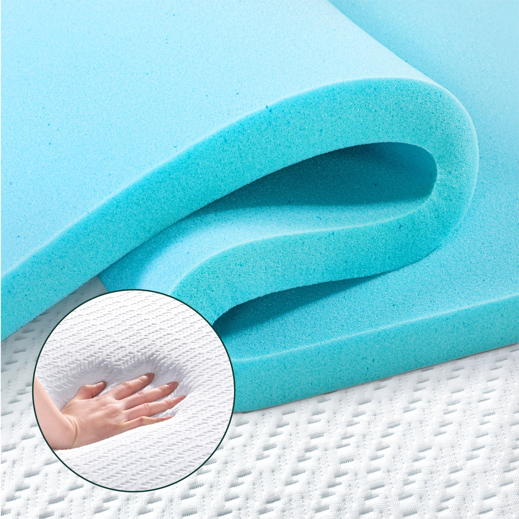 ZINUS Non-Slip Pads for Mattresses & Rugs - Set of 2 / Non-Skid Pads – AERii
