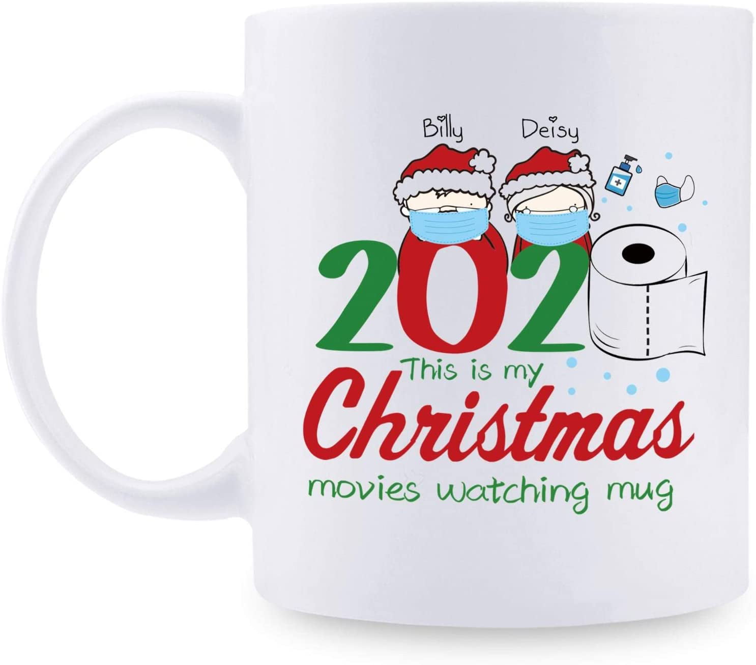This Is My Christmas Movie Watching Mug Christmas 2020 Ceramic Coffee Mug 
