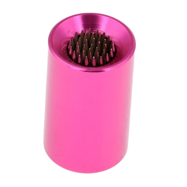 Accesorio para Taco de Billar de Billar 2 en 1 Herramienta de Punta Scuffer Shaper Kits de Billar rojo Soledad moldeador de punta de billar