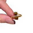 thumbnail image 3 of Anillo de oro con piedra ojo de tigre natural y banda ajustable para, 3 of 7