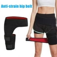 thumbnail image 2 of Hip Brace Thigh Compression Sleeve Hamstring Compression Sleeve Groin Compression Wrap for Hip Pain Relief Fits Both Leg, 2 of 6