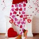 thumbnail image 1 of WILLBEST Leggings de San Valentín Para Mujer, Pantalones de Yoga de Cintura Alta Para Hacer Ejercicio, Mallas Deportivas Suaves, Elásticas y Cómodas, Pantalones Casuales de Fitness. Extra Grande, 1 of 3
