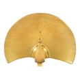 thumbnail image 2 of Silla Zuo Fan Table Art, aluminio dorado, moderna, 41 x 19 x 30 cm, 2 of 8