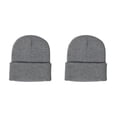 thumbnail image 3 of Guardurnaity Beanie Hat Gorros de punto Skullcap Headwear A prueba de viento Ciclismo Esquí Accesorios para el cabello para deportes al aire libre Gris Gris oscuro 2piezas Guardurnaity CBP267458, 3 of 5