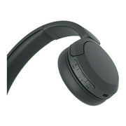 Sony WH-CH520 Compact Wireless Bluetooth On-Ear Headphones (Black) bundle