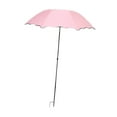 thumbnail image 5 of Aymzbd Plant Umbrella Upgraded Garden Shade Cover for Flower Pot Vegetables Fishing pink, 5 of 9
