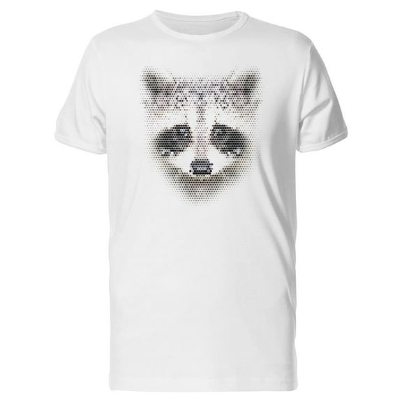 Geometric Raccoon Design T-Shirt Men -Image by Shutterstock, Male 3X-Large