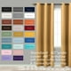 thumbnail image 3 of Cortinas KOUFALL Gold Blackout de 213 cm x 2 para sala de estar y dormitorio, 3 of 7