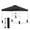 Black, variant on Gymax 10x10 FT Pop Up Canopy Tent 1-Person 1-Button Push Instant Setup w/ 4 Sandbags Green