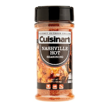 Cuisinart Nashville Hot Seasoning, 4.7 oz Shaker Bottle, Spicy and Savory Flavor
