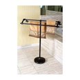 thumbnail image 3 of Kingston Brass SCC2275 Pedestal Round Plate Towel Rack, 3 of 4