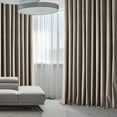 thumbnail image 6 of Half Price Drapes Signature Extra Wide Library Taupe Velvet Hotel Blackout Curtains(1 Panel),100W X 84L, 6 of 6