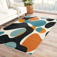 thumbnail image 1 of 2x3 Rug, Geometric Rug & Home Decor - Front Door Mat Indoor Entrance, Abstract Rugs for Entryway, Washable Non Slip Soft Low Pile Small Area Rug, Colorful Modern Carpet & Room Decorations Y-&22, 1 of 7