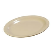 Platter Oval 12 X 9 Tan. 1-12 Each
