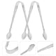 thumbnail image 2 of 3 mini pinzas para hielo de 4 pulgadas de acero inoxidable, pinzas de cocina pequeñas, pinza decorativa para cubitos de hielo, para fiestas de té, aperitivos, postres y servir, 2 of 7
