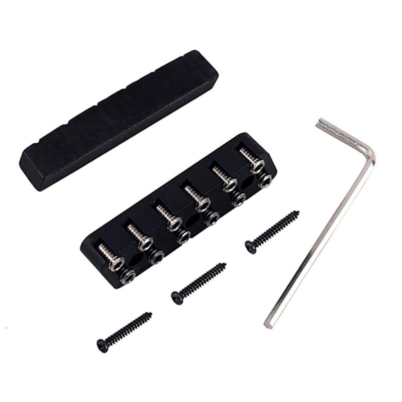 CEORPER Electric Guitar Lock Nut Set Plastic Tremolo String Locking Nut with Wrench