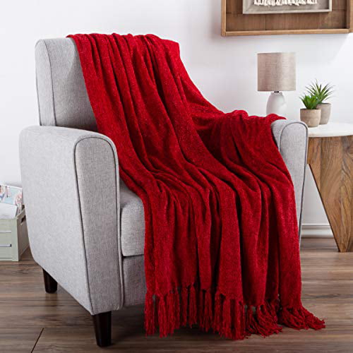 Reversible Fuzzy Soft 70 x 60 Oversized Throw Couch Chair Blanket Velvet Luxury 