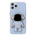 thumbnail image 3 of 3D Plating Astronaut Hidden Stand Case Cover Cute Astronaut Stand Phone Case para IPhone 12Pro TPU Cover, 3 of 4