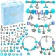 thumbnail image 1 of Regalos para Niñas de 5 a 12 Años, Joyería Artesanal para Niñas, Regalos para Niñas, Juguetes para Niñas, Kit de Pulsera con Dijes DIY, Juguetes para Niñas de 5, 6, 7, 8, 9, 10, 11, 12 Años, 1 of 5