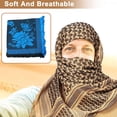 thumbnail image 5 of Simple scarf for the elderly rural old style square warm scarf for the elderly, 5 of 5