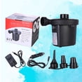 thumbnail image 4 of MasteelfCA Electric Air Pump Inflate Deflate Pumps Car Inflator Electric Pump Quick-Fill Air Pump for Air Mattresses Paddling Pools Beach Toys with US Plug, 4 of 7