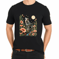 thumbnail image 3 of Vintage Cottagecore Aesthetic Moon Phase Wolf Howling Long Sleeve T-Shirt for Men Women, 3 of 4