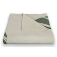 thumbnail image 3 of Creative Products Sun and Palm Leafs 50 x 60 Coral Fleece Blanket, 3 of 3