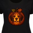 thumbnail image 4 of Inktastic Halloween Beagle Pumpkin Women's Plus Size T-Shirt, 4 of 5