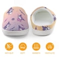 thumbnail image 5 of Kids Slippers Kuromi And My Melody House Slippers Warm Soft Plush Slipper Anti-Slip Winter Fluffy House Shoes for Boys Girls, 5 of 7