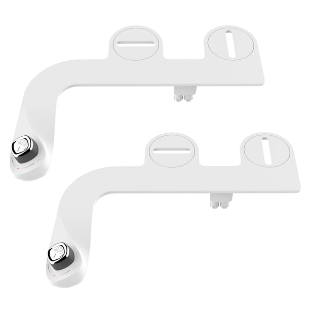 Kit de 2 accesorios de bidé Bio Bidet SlimEdge con doble boquilla