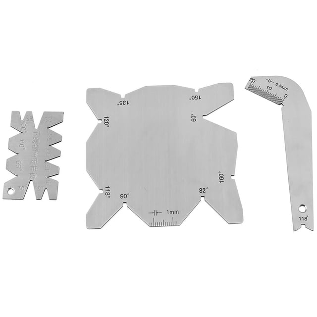 Juego de Brocas para Taladro Medidor de Ángulo S/S Juego de 3