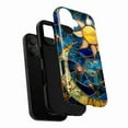 thumbnail image 3 of 3 Pack Elemental Phone Case Set, Sun, Sea, Spirit Design in Stained Glass Style Phone Cover for iPhone 16 15 14 13 12 11 Plus Pro Max Mini, 3 of 6