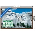 thumbnail image 3 of Mount Rushmore Wall Poster, 22.375" x 34", Framed, 3 of 6