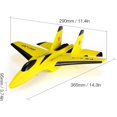 thumbnail image 2 of Amdohai Flybear FX-820 2,4 g Télécommande 2 Canaux SU-35 Planeur 290 mm d'Envergure EPP Micro Intérieur RC, 2 of 8